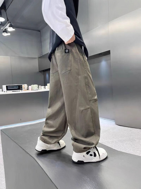 Pantaloni pentru băieți toamna, casual, stil street, pentru copii și adolescenți, model primăvară–toamnă, vârsta 8–15 ani