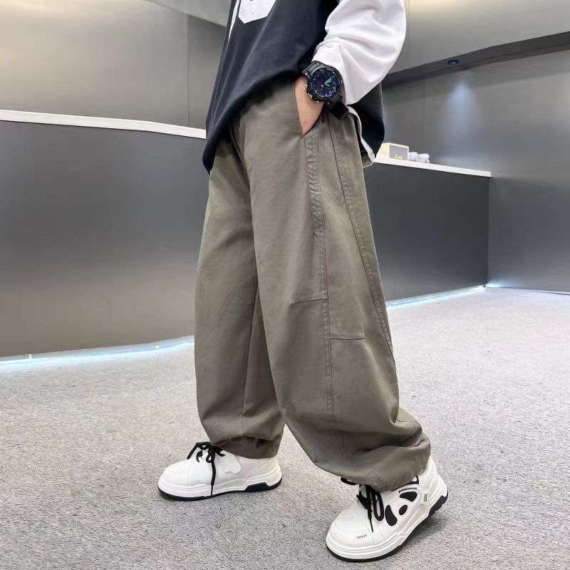 Pantaloni pentru băieți toamna, casual, stil street, pentru copii și adolescenți, model primăvară–toamnă, vârsta 8–15 ani