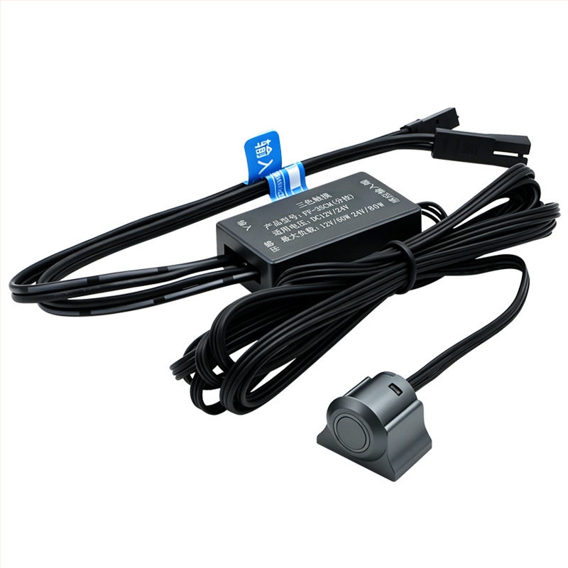 Senzor tactil tricolor, 12-24V