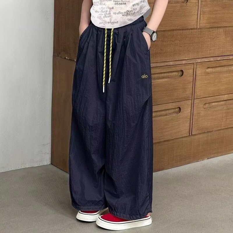 Pantaloni pentru fetițe, primăvară-toamnă, uscare rapidă, protecție împotriva țânțarilor, croială lejeră, largi