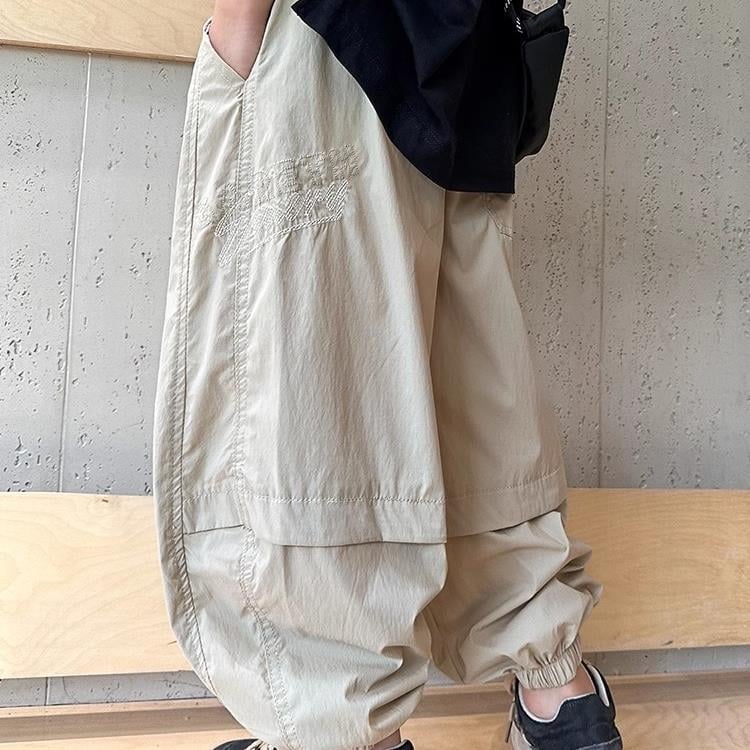 Pantaloni lungi de vară pentru băieți, ușori, casual sport, anti-țânțari