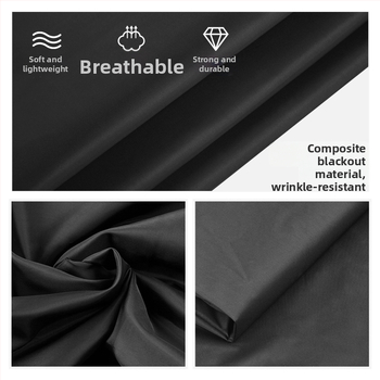 Kit de procesare a filmului cu protecție la lumină: geantă pentru camera obscură, role de film și negativ, 50x50 cm