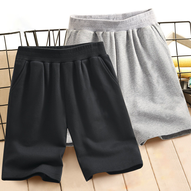 Șorturi din bumbac pentru copii, unisex, casual, vară, ușoare, mărimi 100–160