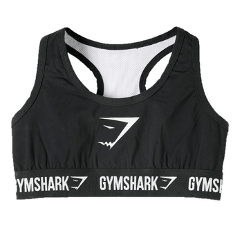 Bustier sport pentru femei, fără armătură, fără cusături, cupe modelate subțiri, cupă 3/4, absorbție de umiditate, respirabil, spate integrat