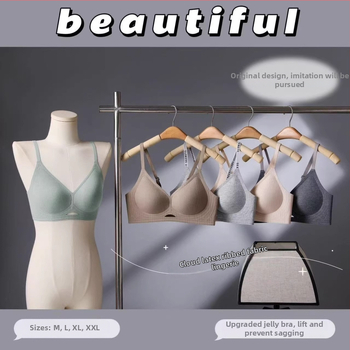 5517 Sutien feminin pentru toate anotimpurile, push-up pentru sâni mici, modelare a sânilor pe laterale, respirabil, fără cusături, design sexy la spate
