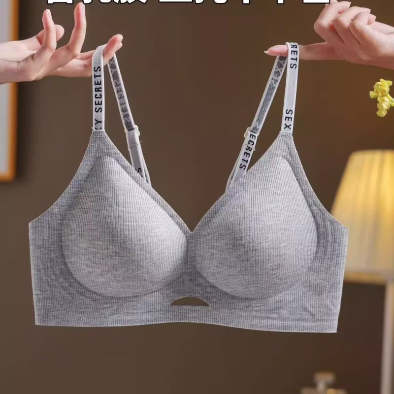 5517 Sutien feminin pentru toate anotimpurile, push-up pentru sâni mici, modelare a sânilor pe laterale, respirabil, fără cusături, design sexy la spate