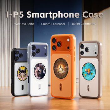 Carcasă HD colorată, personalizată prin AI, pentru iPhone 17 Pro Max, cu proiecție pe ecran