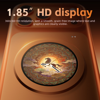 Carcasă HD colorată, personalizată prin AI, pentru iPhone 17 Pro Max, cu proiecție pe ecran