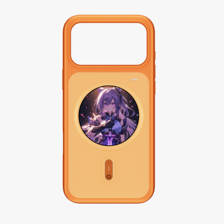 Carcasă HD colorată, personalizată prin AI, pentru iPhone 17 Pro Max, cu proiecție pe ecran