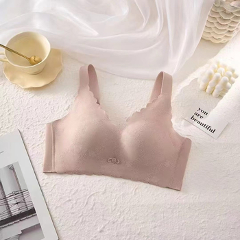 Wanguohua 6238 Sutien wireless push-up pentru sân mic, reglabil, fără arc, fără metal, cupă 3/4