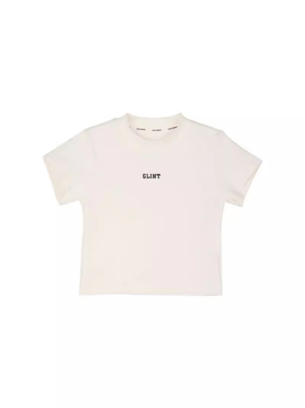 Tricou pentru fete cu maneca scurta, guler rotund, croptop, vara 2024, pentru echipa de street dance