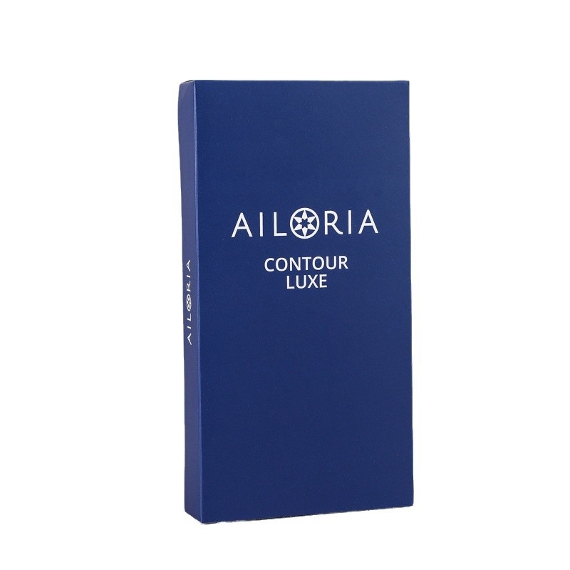Cutie cadou pentru cosmetică pliabilă, personalizată, din carton alb, cu inserție dublă