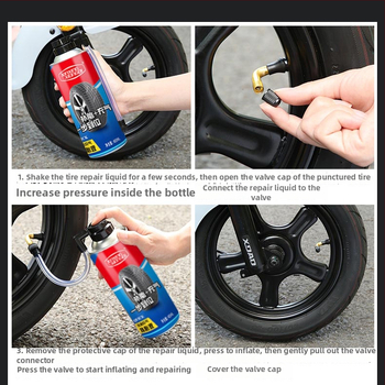 Sealant pentru anvelope tubeless, biciclete și motociclete