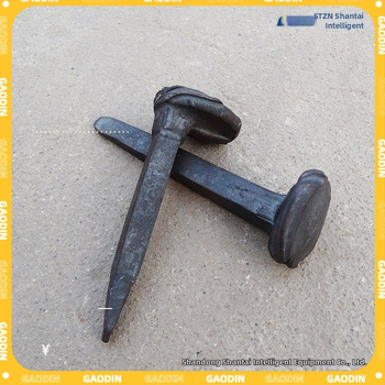 Ținte de fixare speciale pentru șinele de cale ferată, anticorozive și rezistente la rugină, fixare puternică, piese groase și durabile, lucrate manual