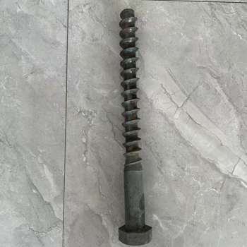 Traverse din lemn pentru cale ferată, șuruburi pentru traverse, pinteni spiral și accesorii de fixare anti-slăbire