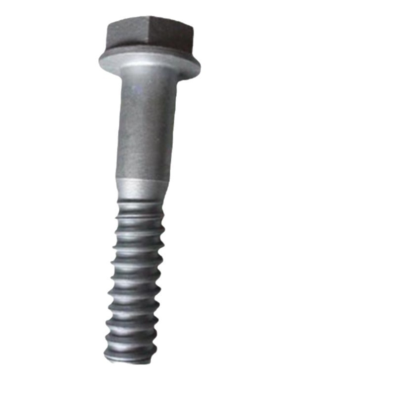 Traverse din lemn pentru cale ferată, șuruburi pentru traverse, pinteni spiral și accesorii de fixare anti-slăbire