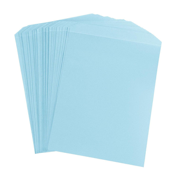Plicuri din Kraft personalizate pentru documente, albastru A4, mai multe dimensiuni