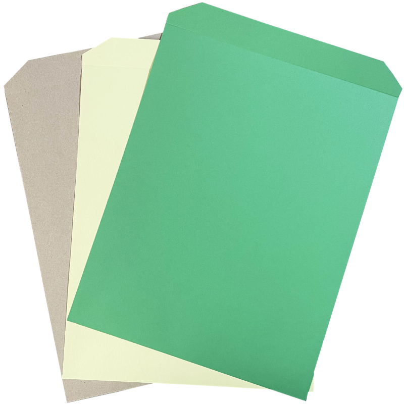 Plicuri din Kraft personalizate pentru documente, albastru A4, mai multe dimensiuni