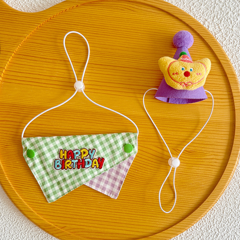 Kit de petrecere pentru animale de companie: decor pentru prima aniversare a pisicii, set pălărie și bandană pentru câine, accesorii, lumânări