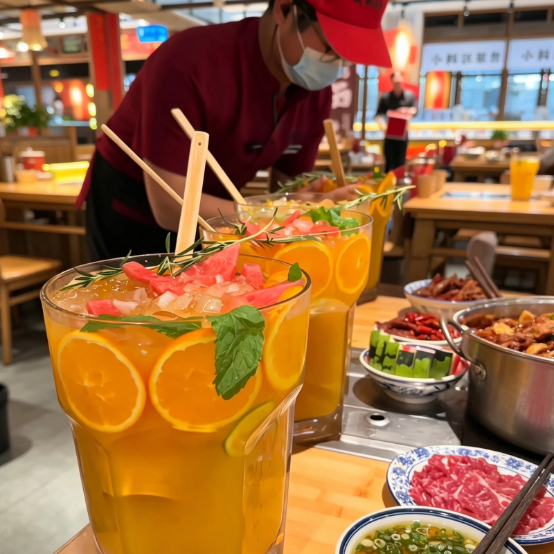 Pahar din sticlă cu capacitate mare pentru ceai de fructe și ceai cu lapte, pahar pentru împărțire în restaurante