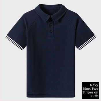 Chaiwanwa set uniformă școlară de vară pentru copii — tricou cu mânecă scurtă și pantaloni, unisex, în stil colegiu
