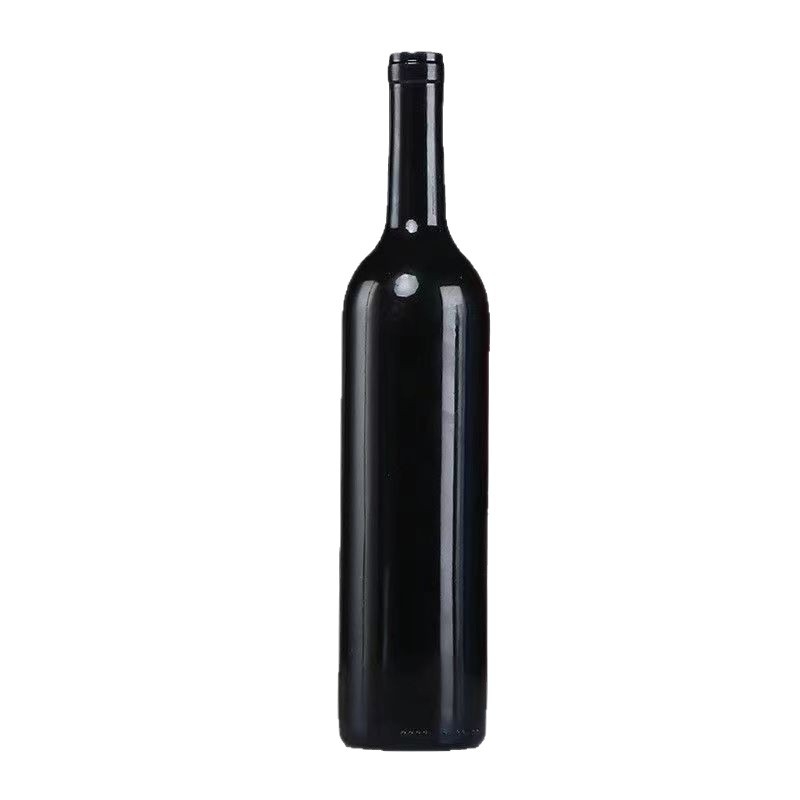 Sticla decorativă de vin 750 ml pentru frigiderul de vin, bar și showroom; sticlă din sticlă pentru vin roșu și vin de casă