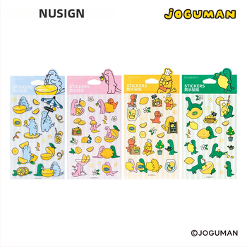 NS366-Q Jo Gumon autocolante PVC pentru planificator și jurnal – decorative, impermeabile, culori rezistente la decolorare