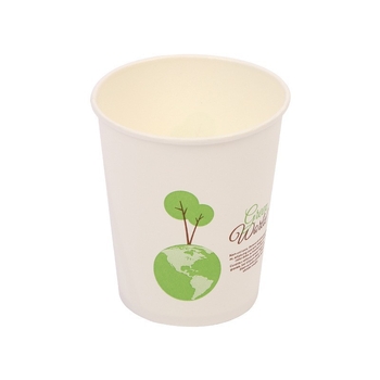 Cupe de hârtie de unică folosință, îngroșate, 235 ml, rezistente la căldură și etanșe, pentru birou și casă, pachet de 50 buc.