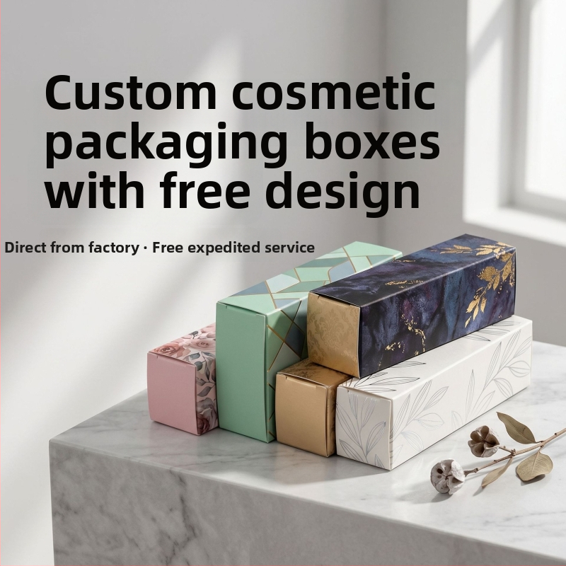 Cutii personalizate pentru cosmetice: cutii de carton pentru ruj, imprimare logo, serii mici