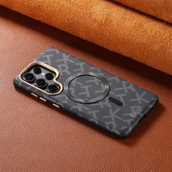 Carcasă de telefon Samsung S26 Ultra mată, design creativ cu litere RTK, compatibilă cu Samsung S25 Ultra, protecție magnetică