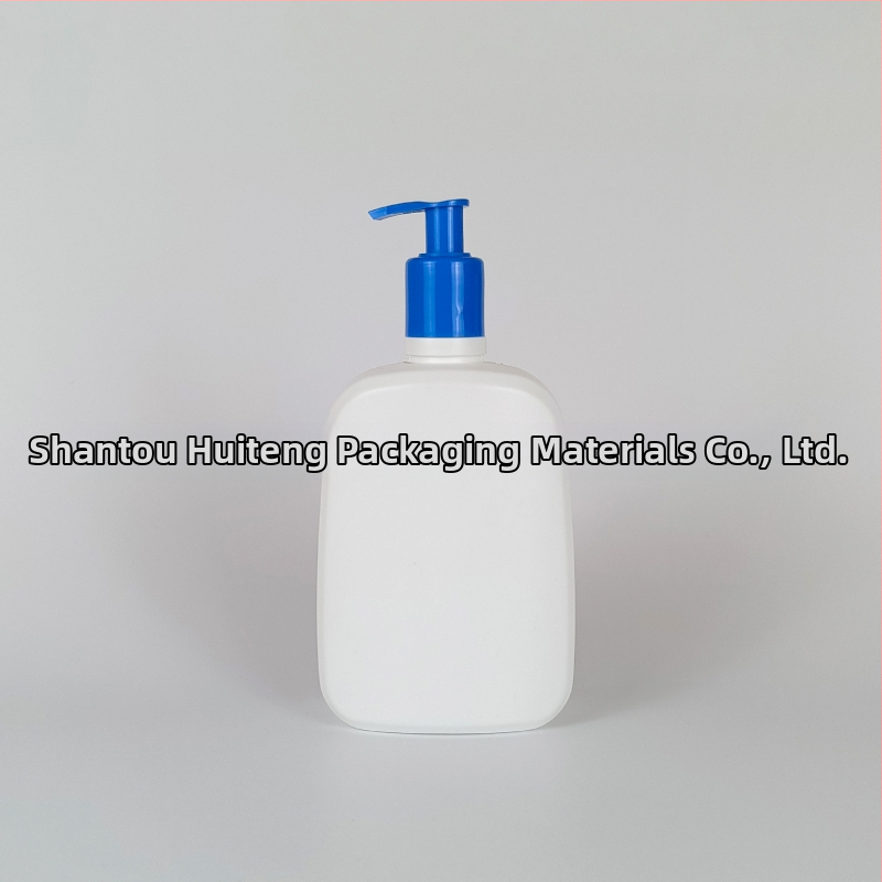 Ambalaj cosmetic Phaeton: sticlă de 500 ml cu dozare dublă, pompă apăsare, pentru loțiune, gel de duș și șampon