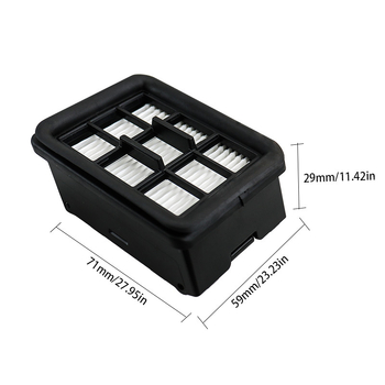 Accesorii CrossWave HF3 pentru mașina de curățat podele: perie cu role, filtru, perie de curățare, cartuș de filtru și alte consumabile