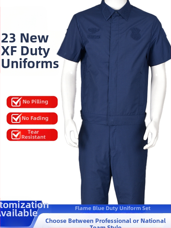 23 de noi uniforme de serviciu pentru pompieri, vară — set cu sacou și salopetă
