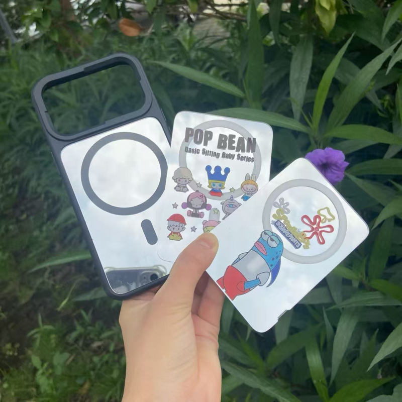 Placă spate magnetică, înlocuibilă, compatibilă cu carcasa iPhone17PM, detașabilă și versatilă, antiamprentă
