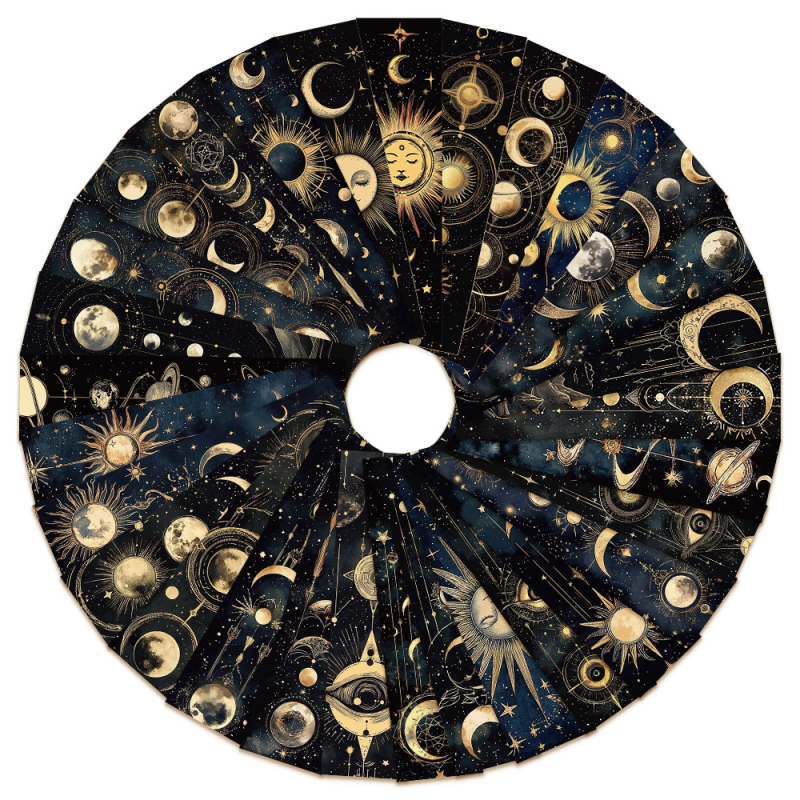 30 semne de carte celestiale, cu aspect vizual înalt, stil chic de nișă, pentru elevi, carduri de notare pentru lectură DIY.