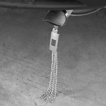 Eliminator electrostatic auto, bandă de împământare pentru conducta de evacuare, linie de descărcare suspendată
