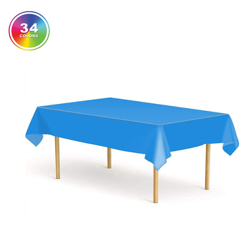 Față de masă de unică folosință PEVA, din flanel nețesut, impermeabilă și rezistentă la ulei, 137×274 cm