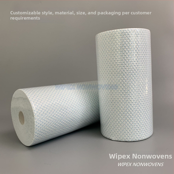 Weipa Ștergătoare Industriale din Material Nețesut, Multifuncționale, Fără praf, Rulou Mare, Albastru