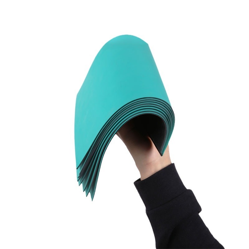 Covoraș de lucru antistatic, rezistent la temperatură, verde, 30 × 40 cm, suprafață durabilă pentru asamblare electronică