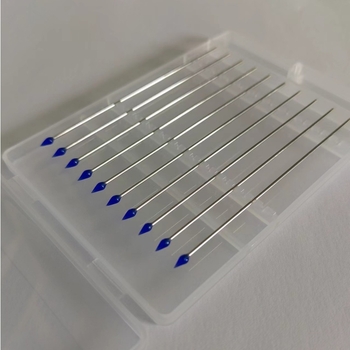 Țeavă din oțel inoxidabil, vârf albastru pentru praf, stilou de curățare a lentilelor, bețișor adeziv antistat, vârf din silicon pentru curățarea prafului