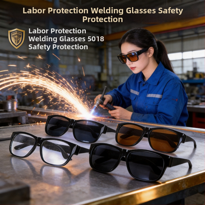 Ochelari de protectie pentru sudare cu lentile din sticla, anti-reflexie