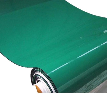Covoraș anti-static pentru masă, din cauciuc, verde, 2 mm, moale