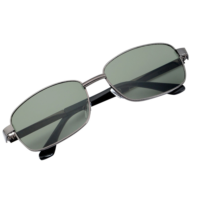 Ochelari de protecție industriali cu ramă din metal și lentile din sticlă, unisex, protecție împotriva vântului și prafului