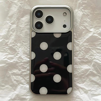 Husă din silicon cu ilustrație în stil coreean pentru iPhone 11–14 Pro Max, protecție anti-cădere, personalizabilă, argintiu sau negru
