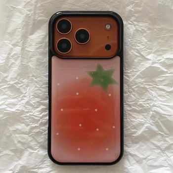 Husă din silicon cu ilustrație în stil coreean pentru iPhone 11–14 Pro Max, protecție anti-cădere, personalizabilă, argintiu sau negru