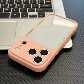 Husă în stil Ins, paletă de culori macaron pentru iPhone 16 și iPhone 17, dual-color anti-cădere, schimbare rapidă