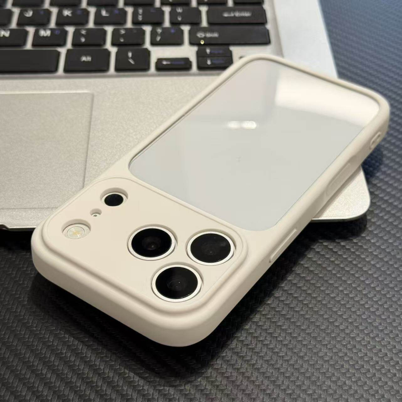 Husă în stil Ins, paletă de culori macaron pentru iPhone 16 și iPhone 17, dual-color anti-cădere, schimbare rapidă