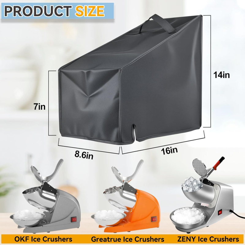 Husă antipraf pentru mașinile de gheață rasă și mașinile de gheață zăpadă, nylon 600D
