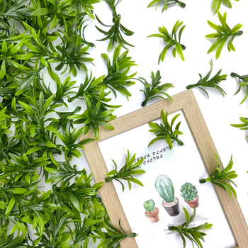 Ghirlandă artificială din plante cu Arhat grass și plante acvatice pentru decorare peisaj și fotografie