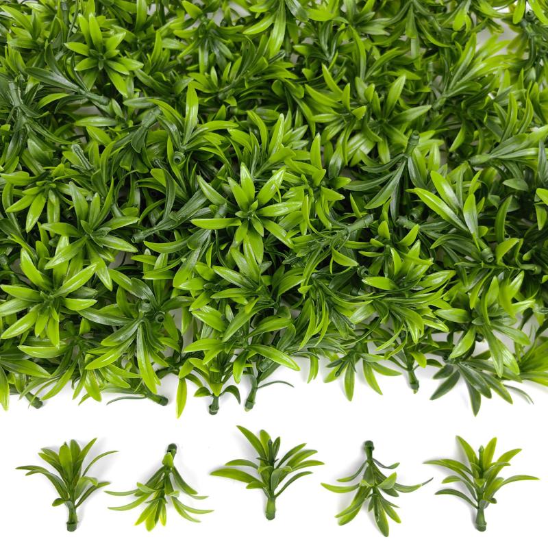 Ghirlandă artificială din plante cu Arhat grass și plante acvatice pentru decorare peisaj și fotografie
